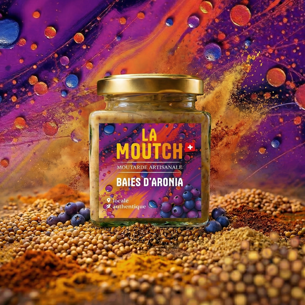 La Moutch Aronia — moutarde à l'aronia